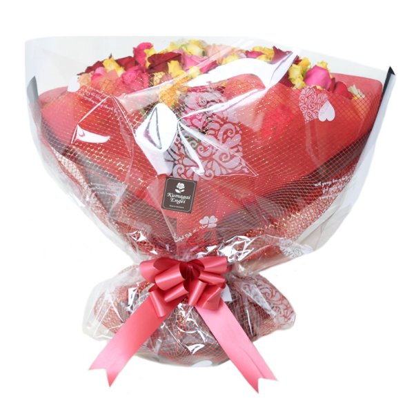 画像4: 108本のバラ花束 (4)