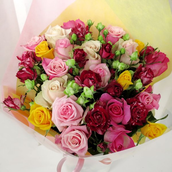 画像2: おまかせ 25本花束 (2)