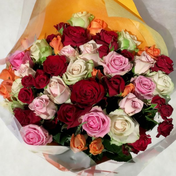 画像4: おまかせ 45本花束 (4)